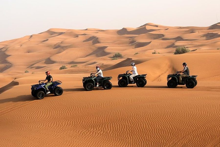 Sunset Desert Safari Trip by Quad Bike